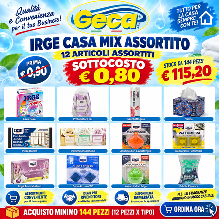 IRGE BOX MISTO 144 PEZZI 