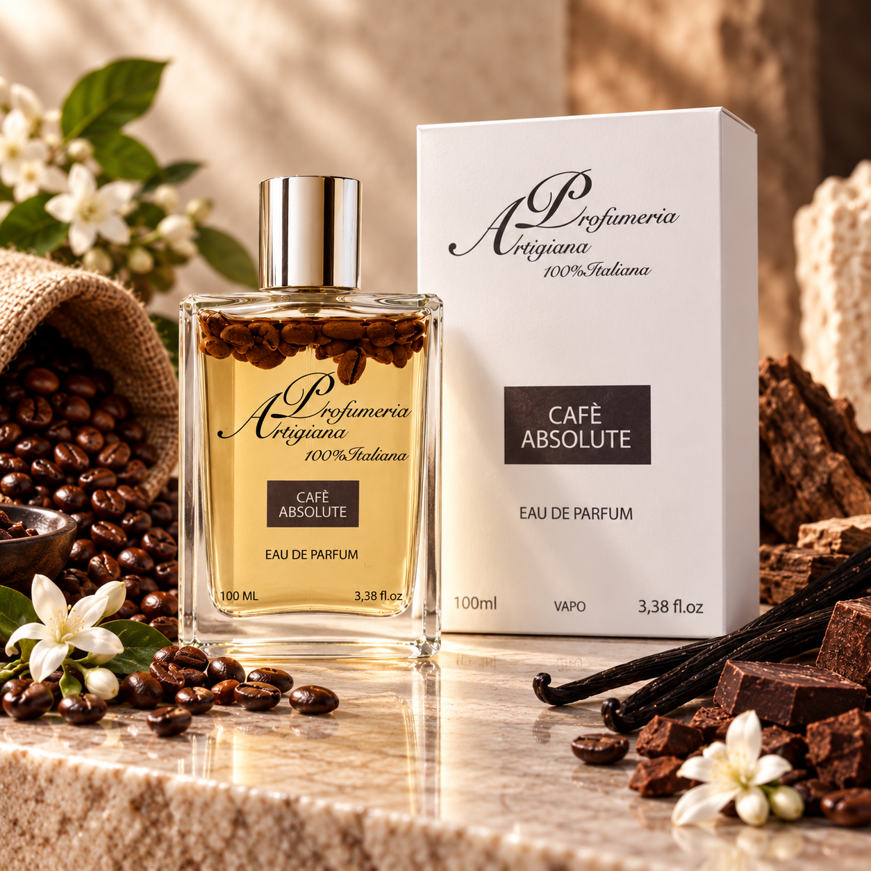 "CAFE' ABSOLUTE" EAU DE PARFUM 100ML
