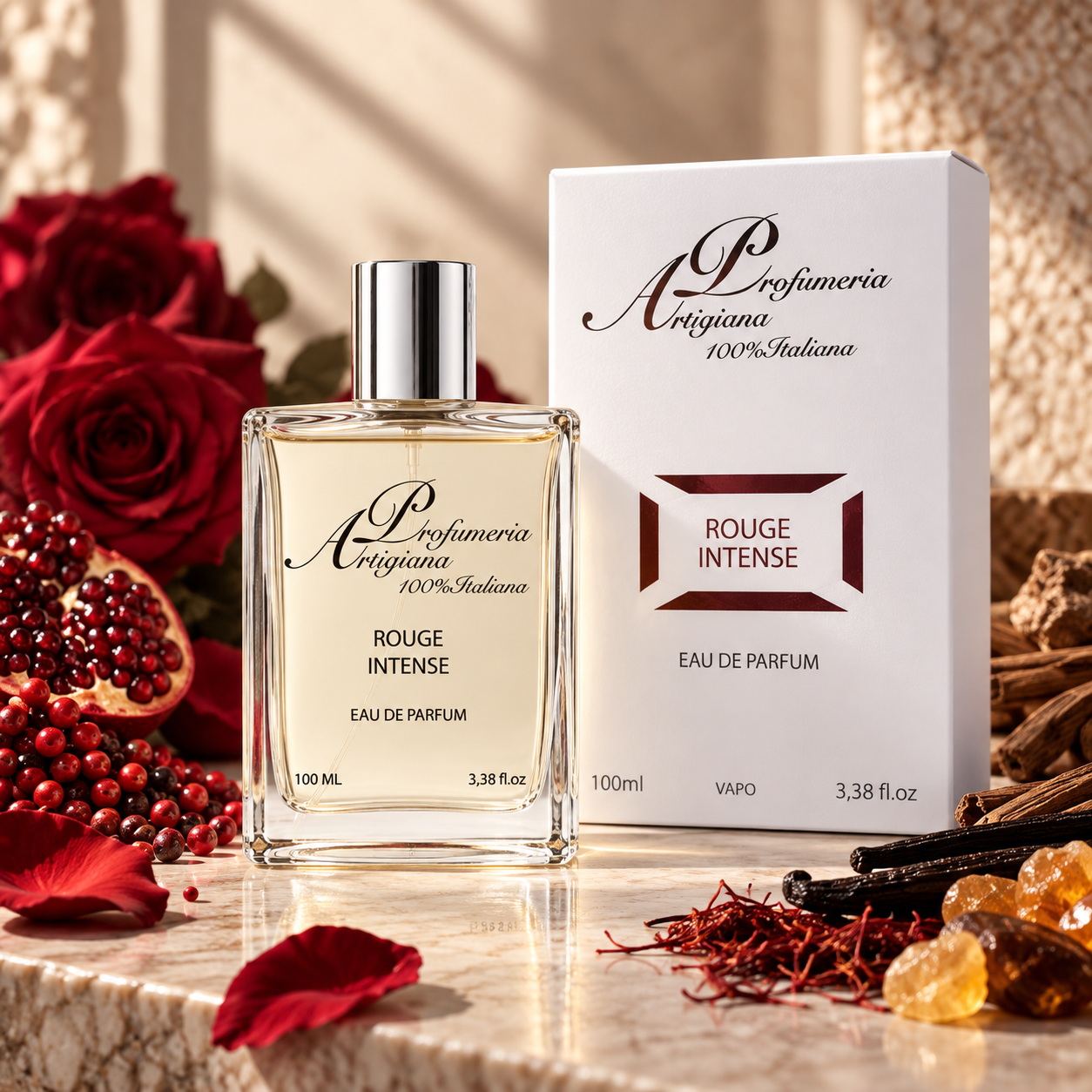 "ROUGE INTENSE" EAU DE PARFUM 100 ML VAPO