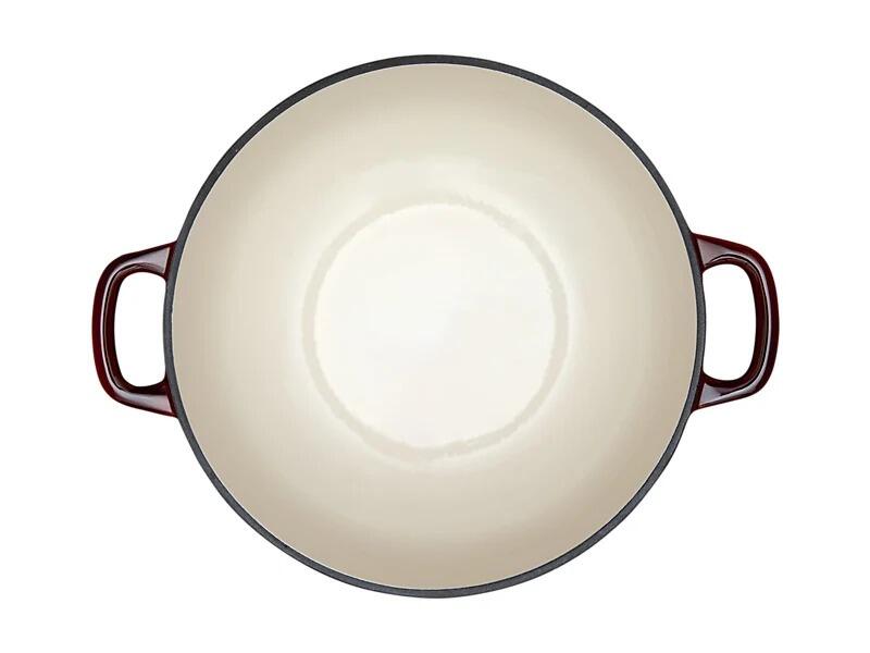 Maxwell & Williams - Casseruola Rotonda in Ghisa Cast Iron, Rossa, 26cm/4L