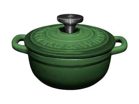 Maxwell & Williams - Cocotte in Ghisa Cast Iron, Verde, 9,5cm/260ml
