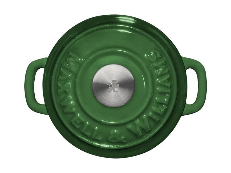 Maxwell & Williams - Cocotte in Ghisa Cast Iron, Verde, 9,5cm/260ml