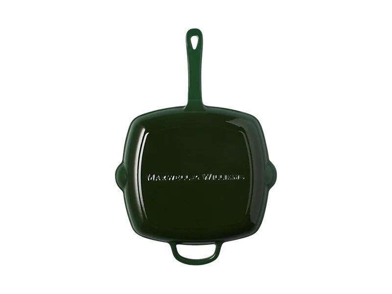 Maxwell & Williams - Bistecchiera in Ghisa Cast Iron, Verde, 26cm