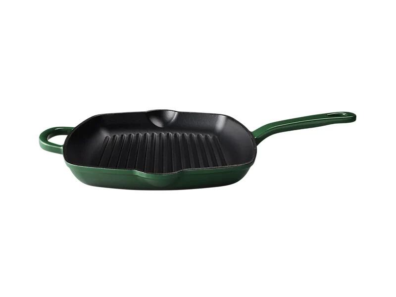Maxwell & Williams - Bistecchiera in Ghisa Cast Iron, Verde, 26cm