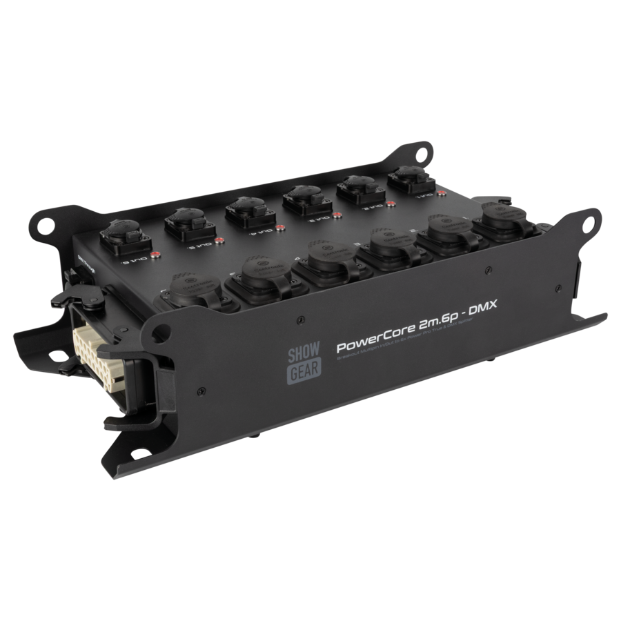 Showgear PowerCore 2m.6p - DMX