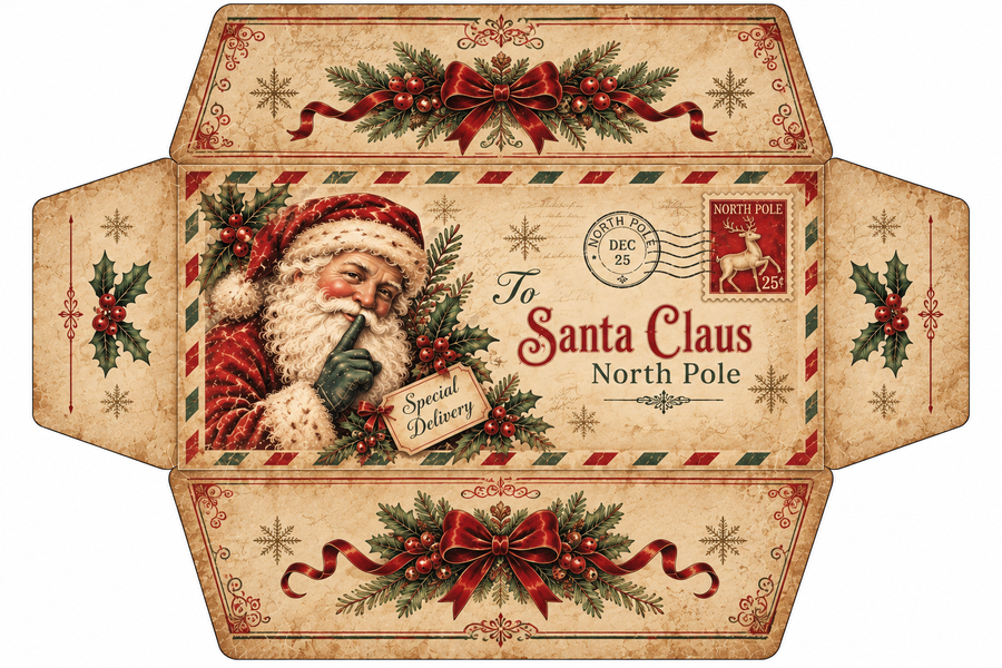 Christmas Classic Vintage junk journal kit cartaceo