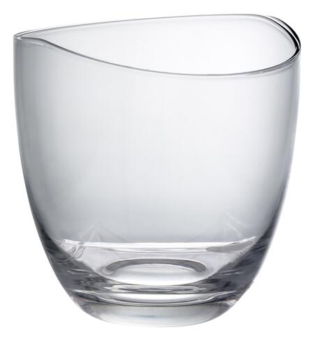 Livellara Milano - Tumbler Libra Trasparente, Vetro Soffiato, 300ml