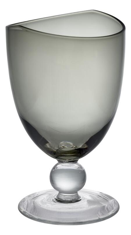 Livellara Milano - Calice Libra Grigio, Vetro Soffiato, 300ml