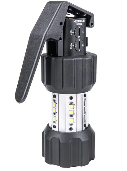 NEXTORCH ND30B Civilian Distraction Device – Ricaricabile 11.000 Lumen / 130 dB