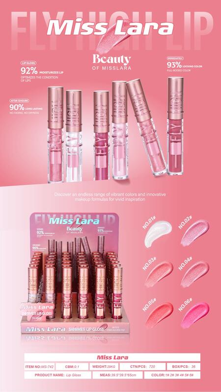 Miss Lara Beauty Lip Gloss [Conf. da 36 pezzi]