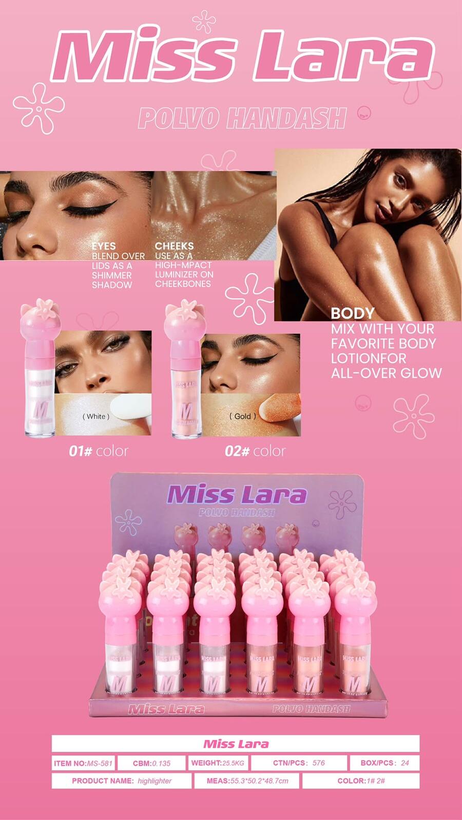 Miss Lara Highlighter [Conf. da 24 pezzi]