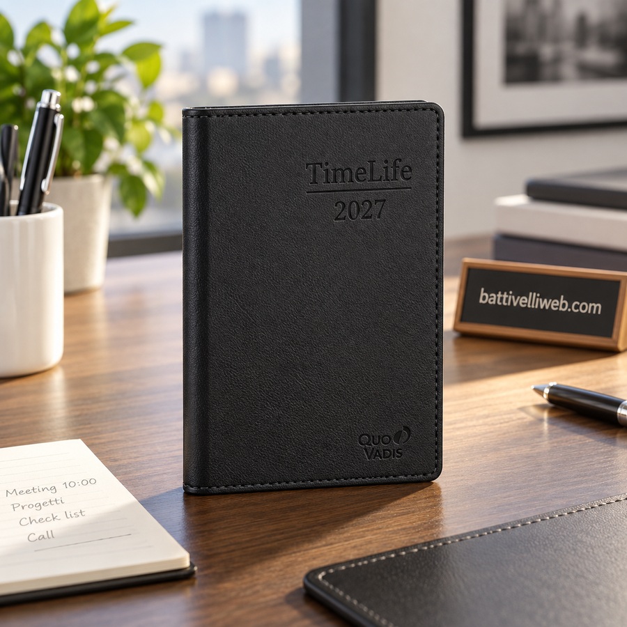 Agenda Giornaliera TIME&LIFE POKET 10x15cm QUOVADIS