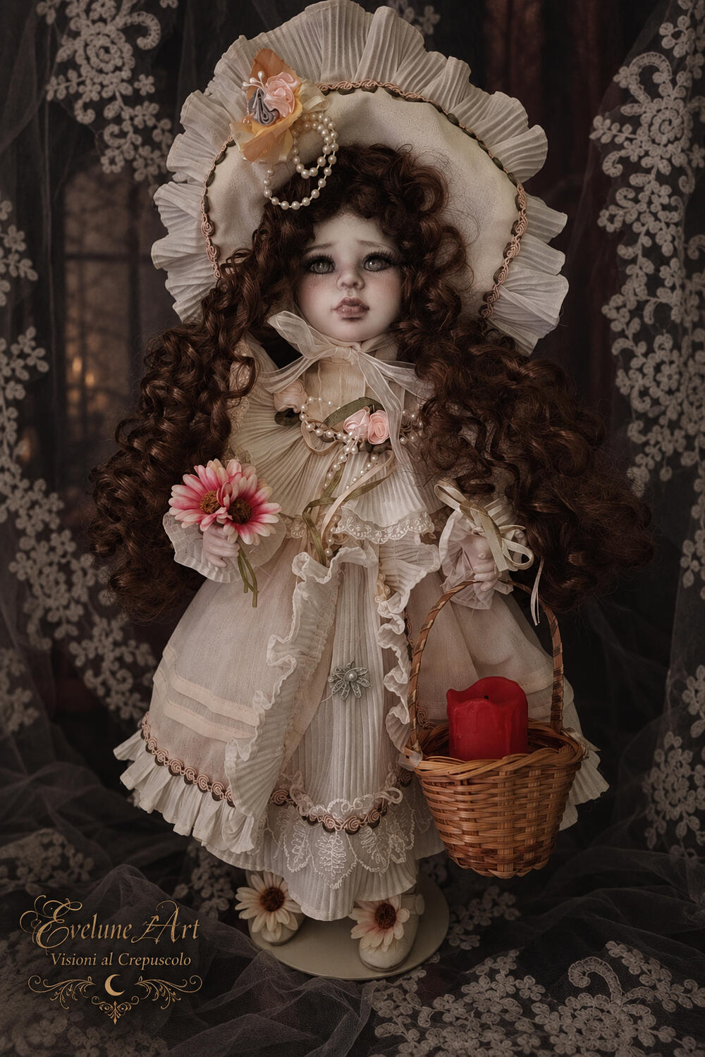 Elara Bambola in porcellana emozionale