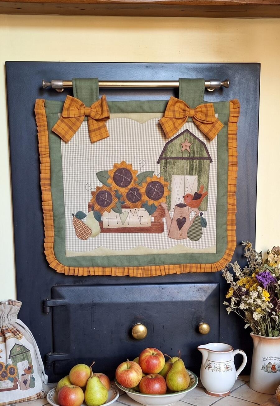 Kit Copriforno Girasoli country home