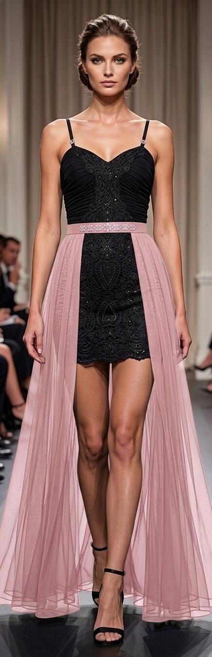 0840 ACCESSORY SKIRT IN TULLE EDGED WITH STIFF WIRE IN 6 COLORS
