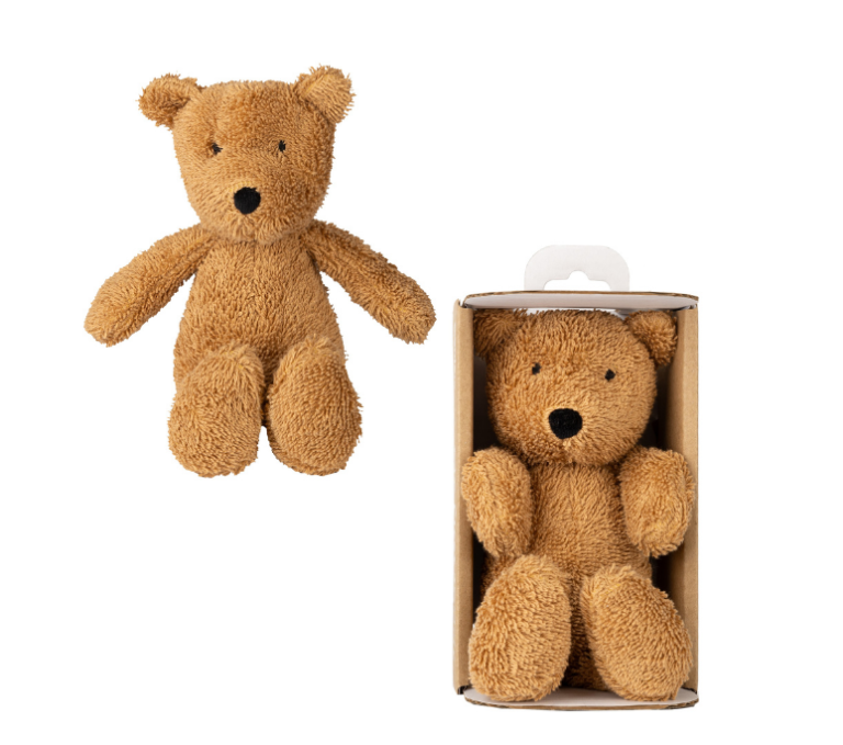 Peluche Teddy in Cotone Biologico – Morbido, Sicuro e Sostenibile (20 cm)