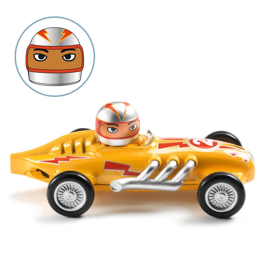 Yellow Super Speed - Crazy Motors Djeco