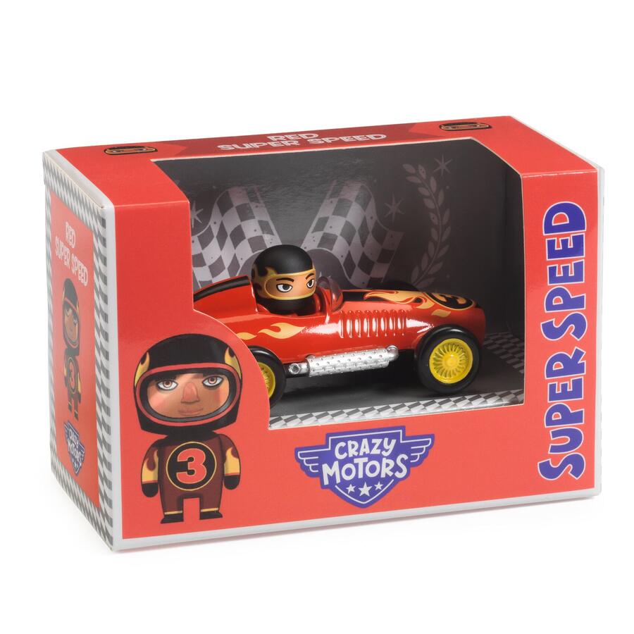 Red Super Speed - Crazy Motors Djeco