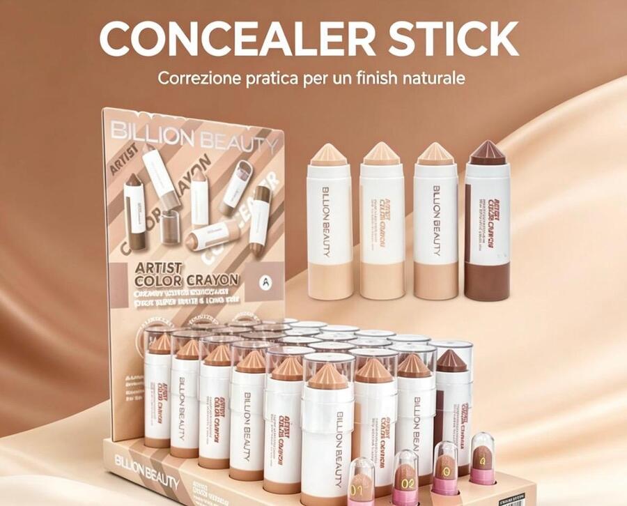 Billion Beauty Concealer Stick [Conf.da 24 pezzi]