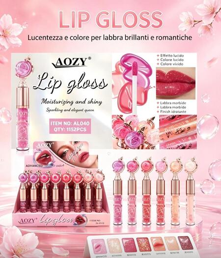 Aozy Lip Gloss [Conf. da 24 pezzi]