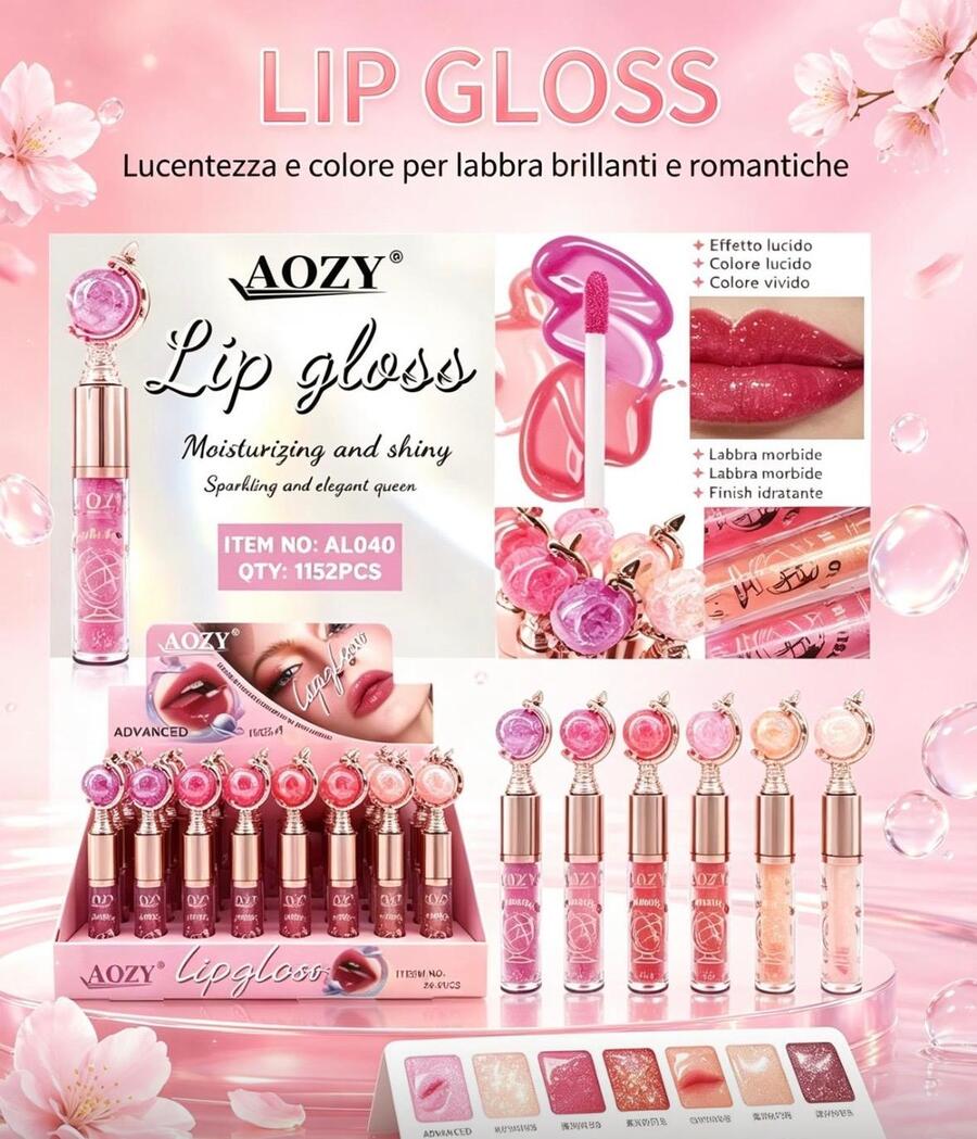 Aozy Lip Gloss [Conf. da 24 pezzi]