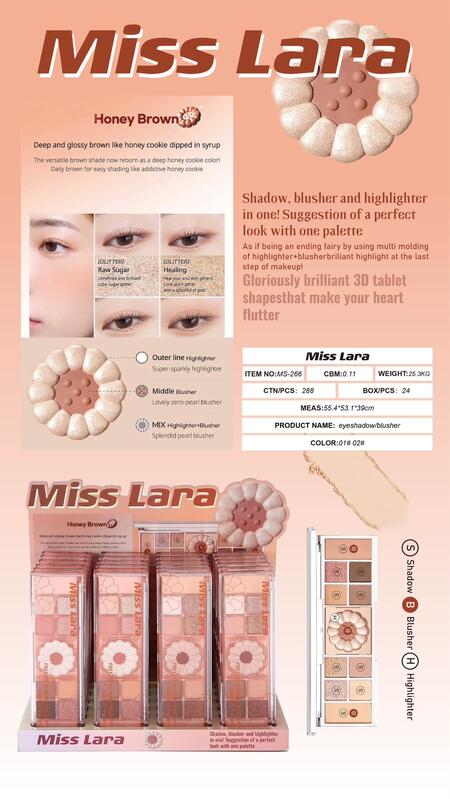 Miss Lara Honey Brown [Conf. da 24 pezzi]
