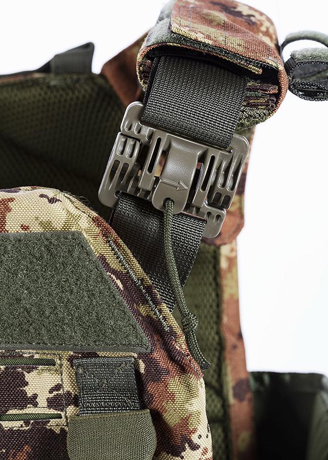 OPENLAND Plate Carrier a Sgancio Rapido - Nylon 1000D MOLLE Laser Cut