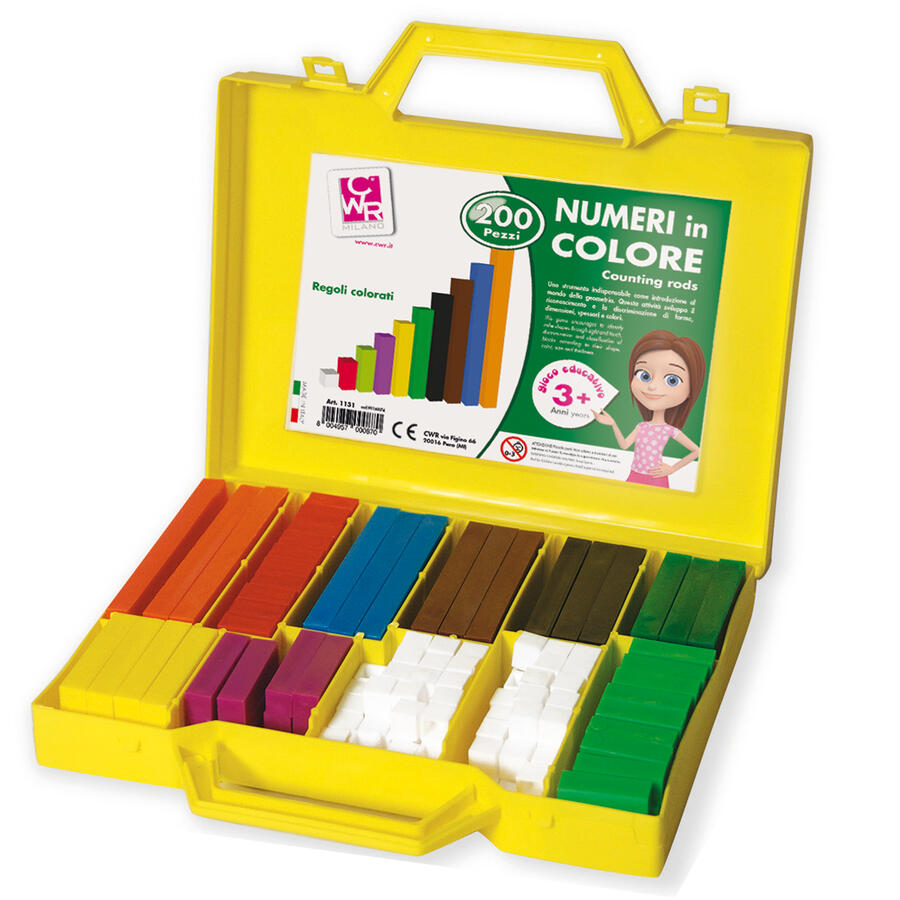 Valigetta 200 REGOLI Colorati CWR