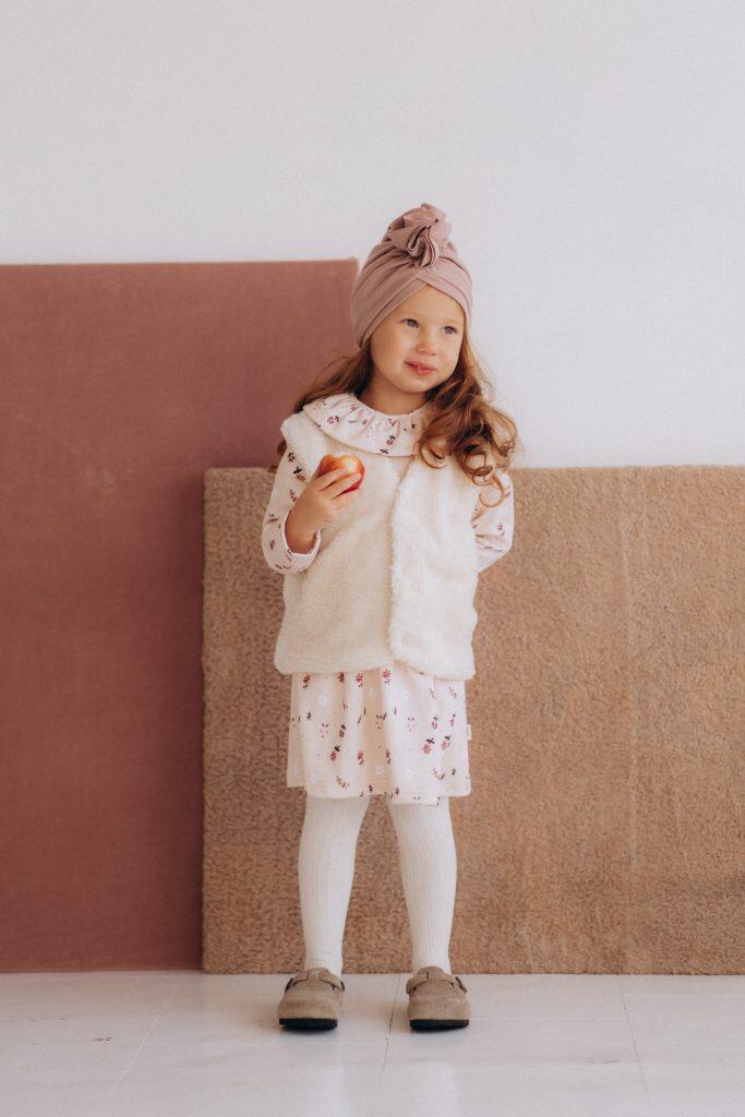 Collant a Costine in Cotone – Beige & Linen | Morbidi ed Elasticizzati
