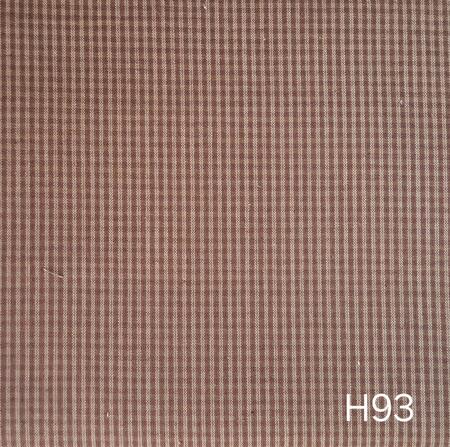 H93- tessuto tinto in filo taglio 25x110 cm - marrone
