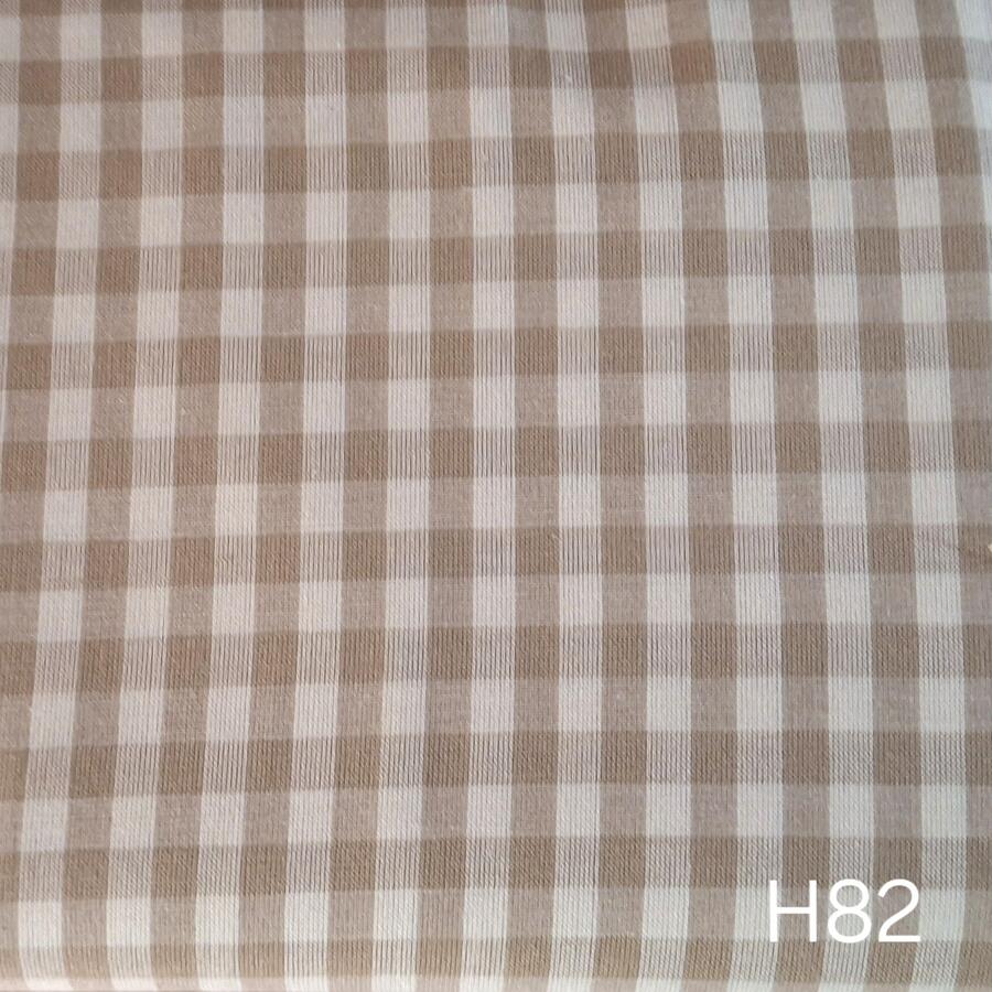 H82- tessuto tinto in filo taglio 25x110 cm  panna
