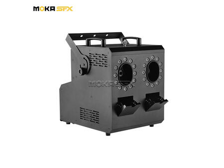 MOKA SFX Double Head Bubble Fog Machine