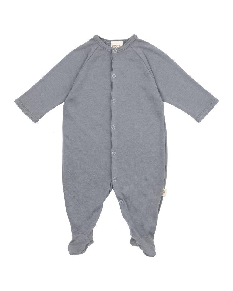 Tutina Lyocell/Wool a maniche lunghe – Termoregolante e delicata sulla pelle