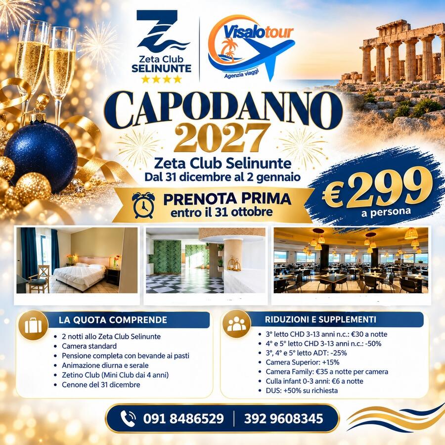 CAPODANNO ZETA CLUB SELINUNTE (TP)