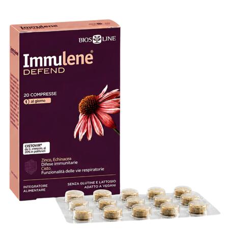 Bios Line IMMULENE DEFEND con CistoVir 20 Compresse