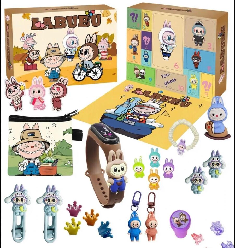 Calendario dell'avvento per bambini [Conf. da 3 pezzi]