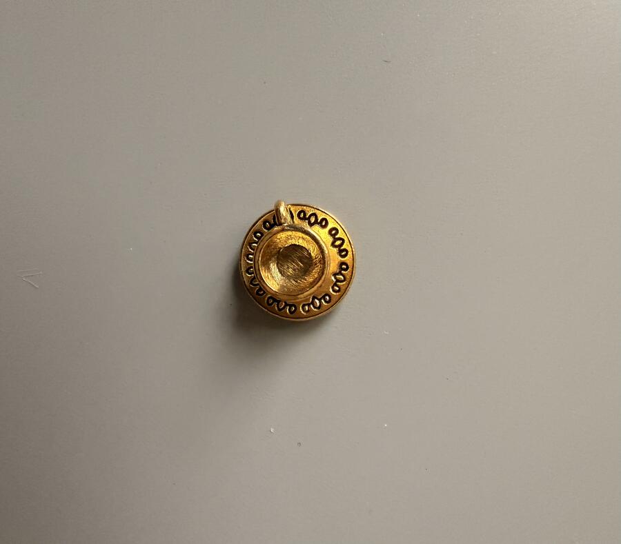 Ciondolo Tazza Oro antico