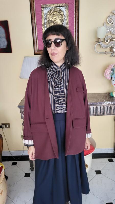 Blazer Bordeaux