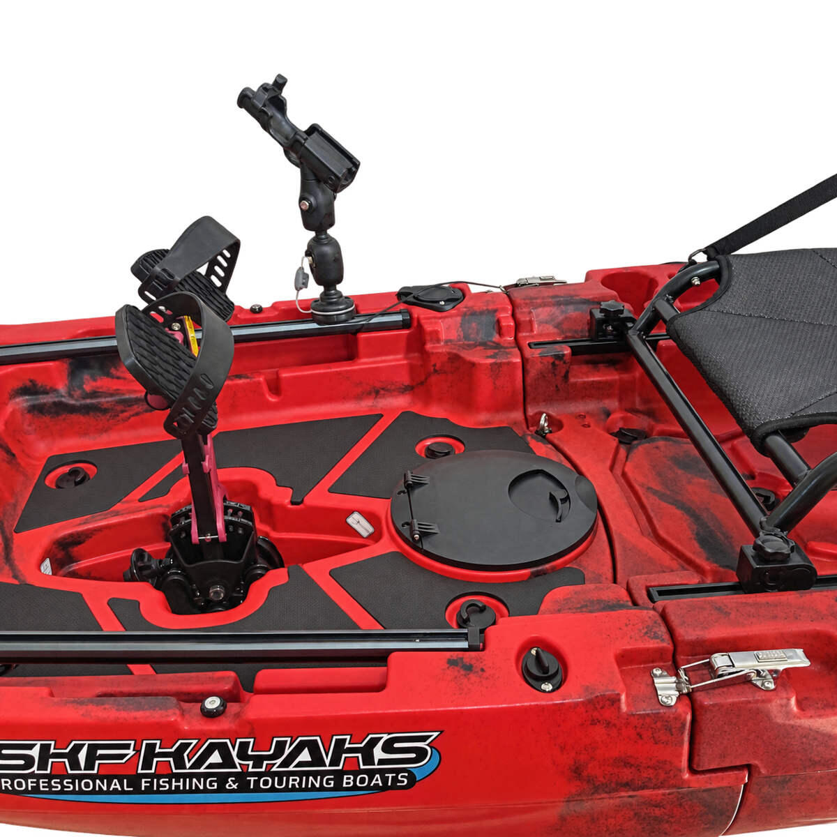 Kayak da pesca a pedali divisibile - SKF K3 - 300 cm 