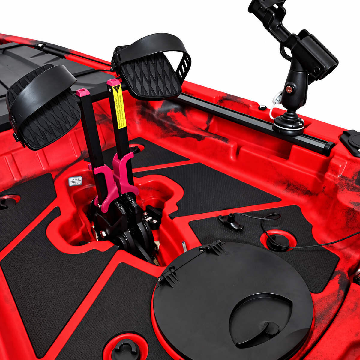 Kayak da pesca a pedali divisibile - SKF K3 - 300 cm 