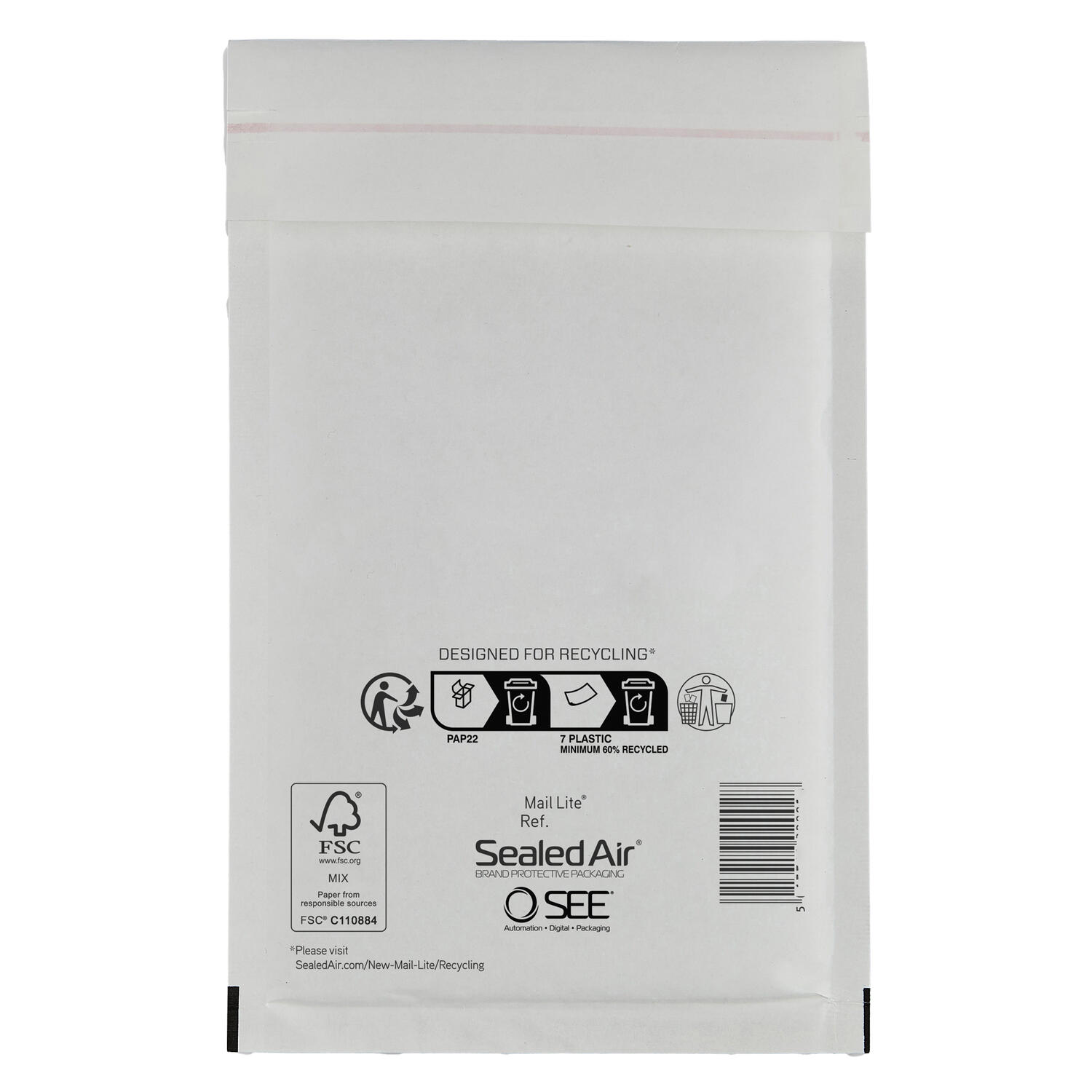 Busta Imbottita MAIL LITE Bianca SEALED AIR - conf. 10 pz