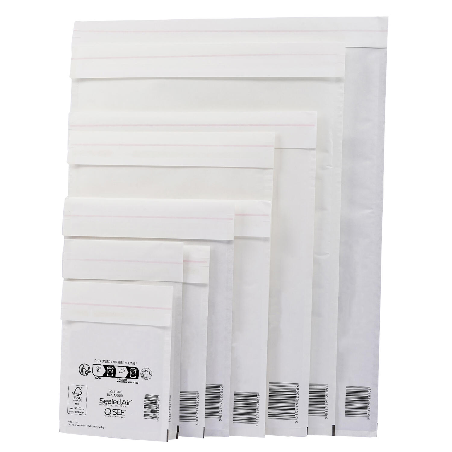 Busta Imbottita MAIL LITE Bianca SEALED AIR - conf. 10 pz