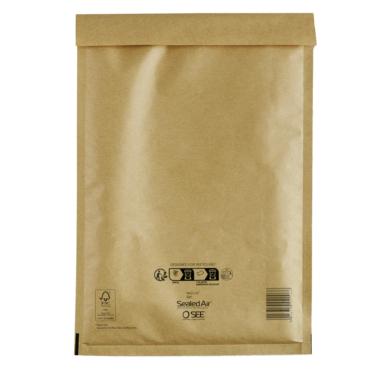 Busta Imbottita MAIL LITE GOLD Avana SEALED AIR - conf. risparmio