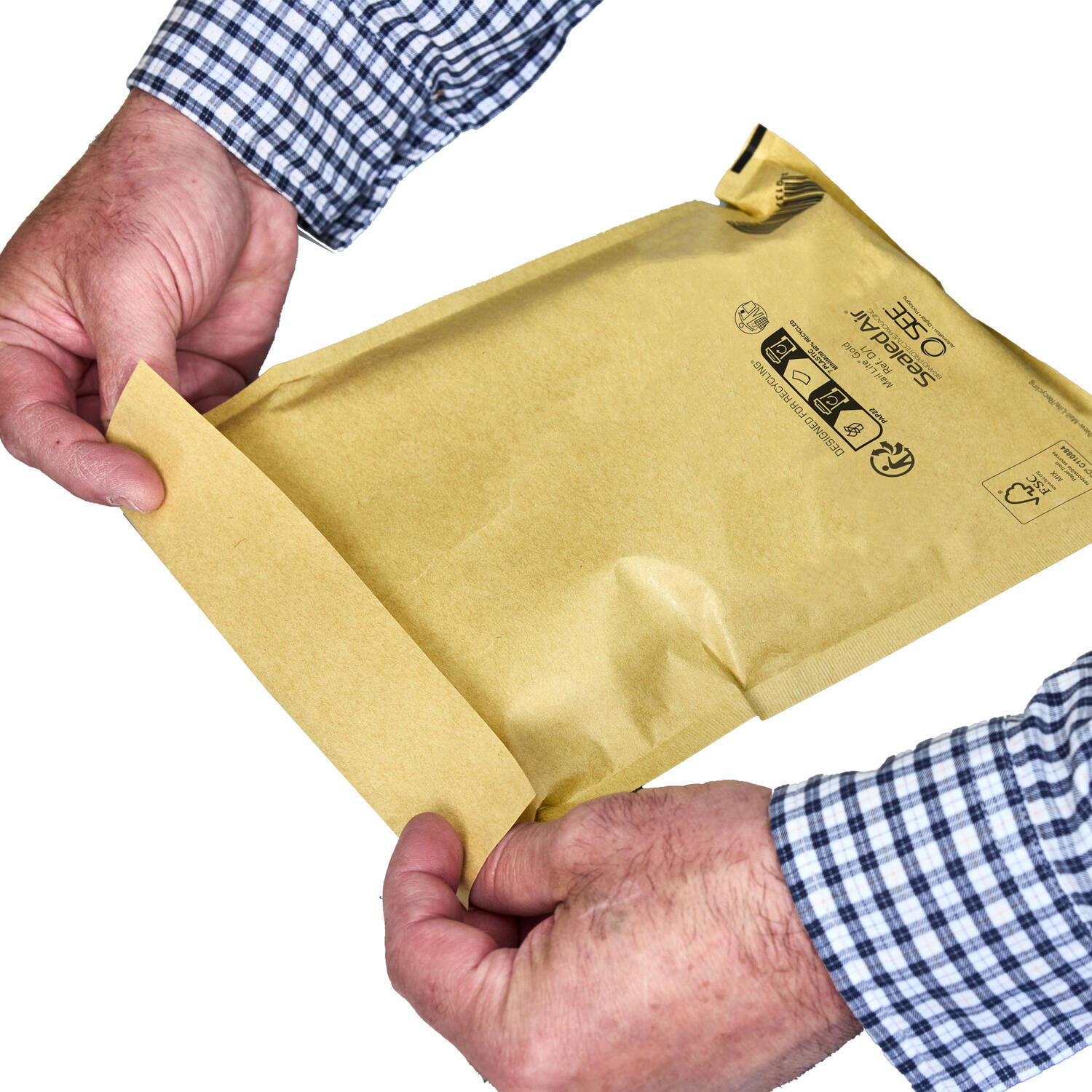 Busta Imbottita MAIL LITE GOLD Avana SEALED AIR - conf. risparmio