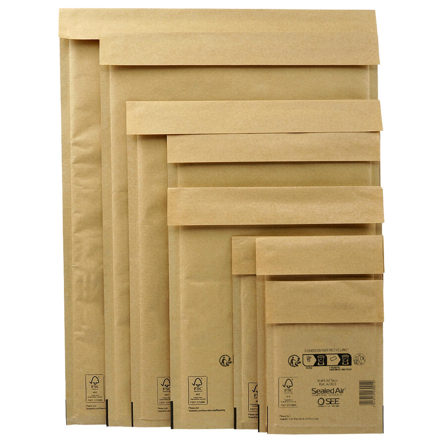 Busta Imbottita MAIL LITE GOLD Avana SEALED AIR - conf. risparmio