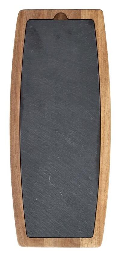 Tognana Tagliere in Legno di Acacia con Ardesia — Collezione Guest & Gift