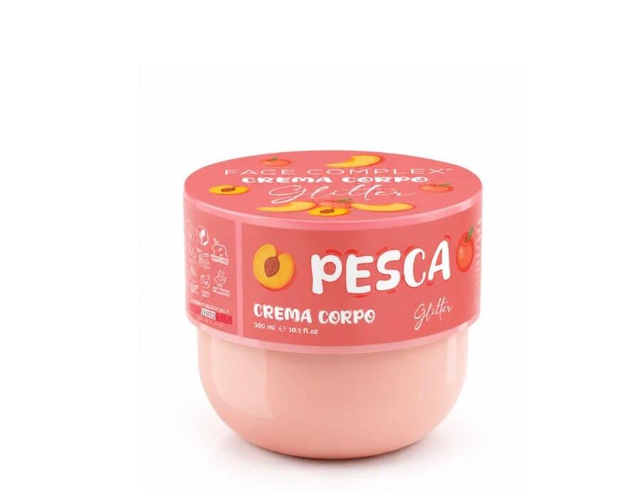 Face Complex Crema Corpo Glitter Pesca Da 300 ml