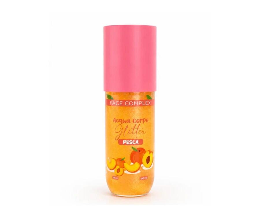 Face Complex Acqua Corpo Glitter da 250 ml Pesca