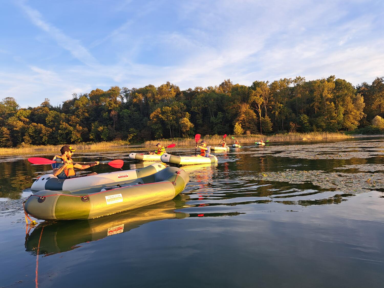 sab. 03/10/2026 Tramonto in packraft al Lago di Pusiano