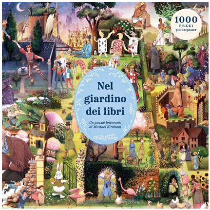 Puzzle 1000 pezzi - Nel giardino dei libri